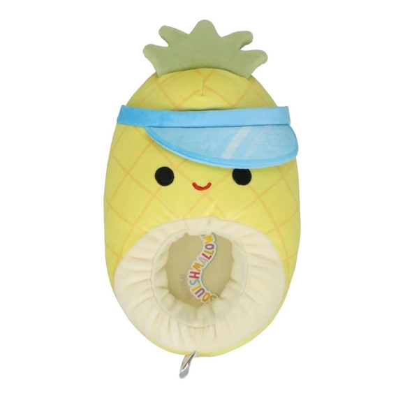 Squishmallows Maui the pineapple plush slippers. - Picture 2 of 5